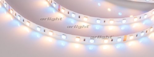 Светодиодная лента 24В Arlight RTW-SE-B60-10mm 14.4Вт/м RGB-Warm IP65 5м картинка 